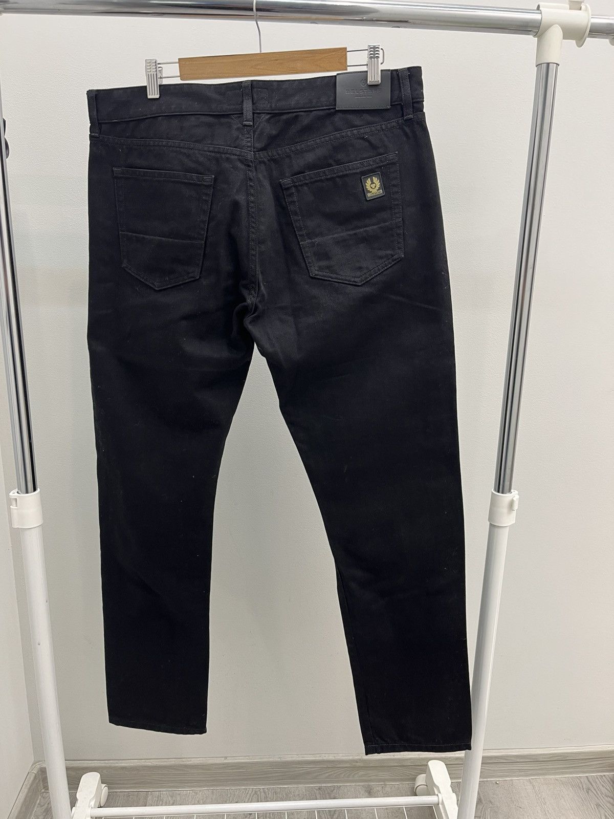 Belstaff Belstaff Gold Black Denim Jeans Size US 36 / EU 52 - 2 Thumbnail