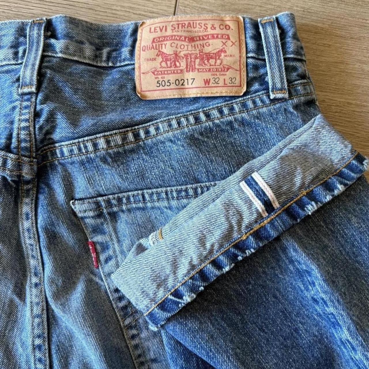 Levi’s LVC 505-0217 Selvedge Denim Jeans