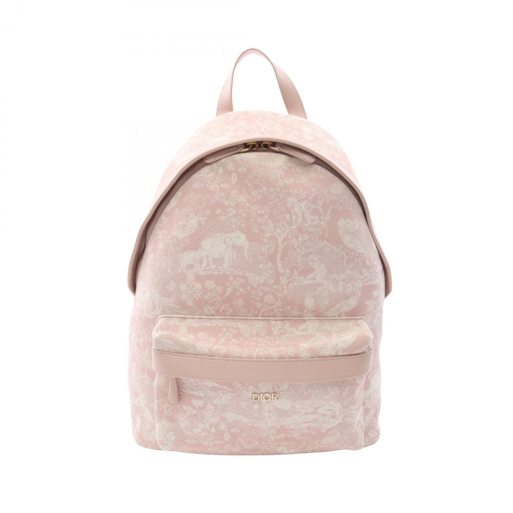 Dior Dior Dior Canvas Leather Backpack Textile Backpack DUTY FREE for USA Size ONE SIZE - 1 Thumbnail