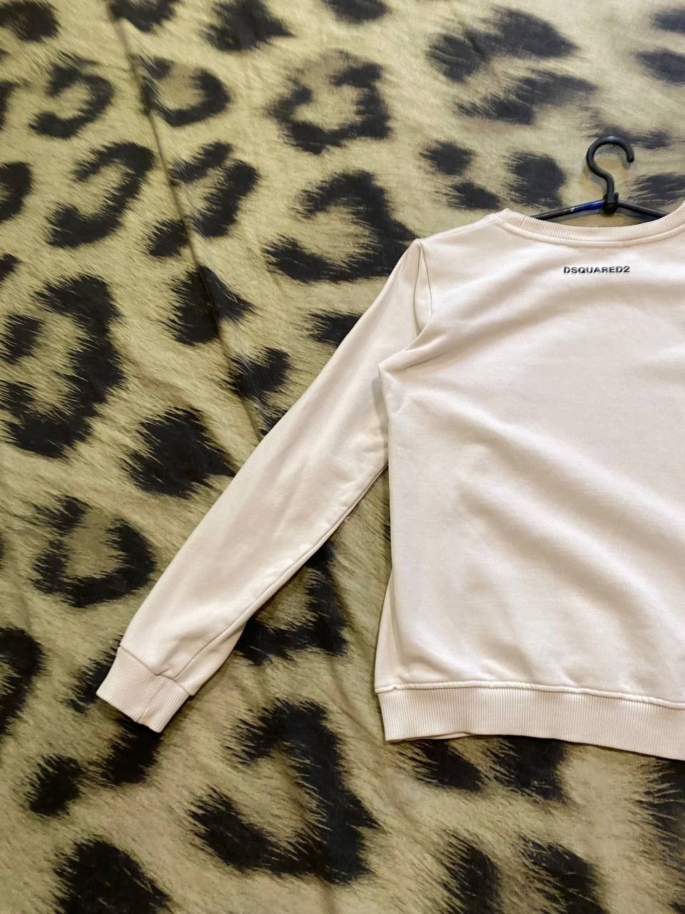 Dsquared2 Y2K DSQUARED2 Vintage ICON white big logo Sweaters Size US S / EU 44-46 / 1 - 18 Thumbnail