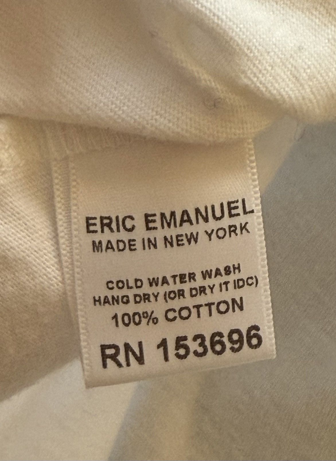 Eric Emanuel Eric Emanuel long sleeve T-shirt Size US L / EU 52-54 / 3 - 5 Thumbnail