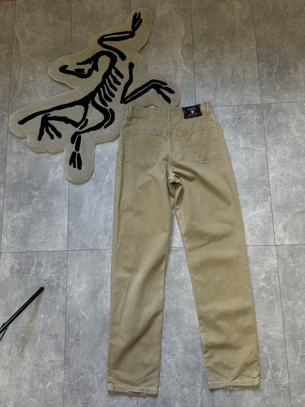 Versace × Versace Jeans Couture × Vintage Mens Vintage Versace jeans couture denim distressed y2k rare Size US 32 / EU 48 - 22 Thumbnail