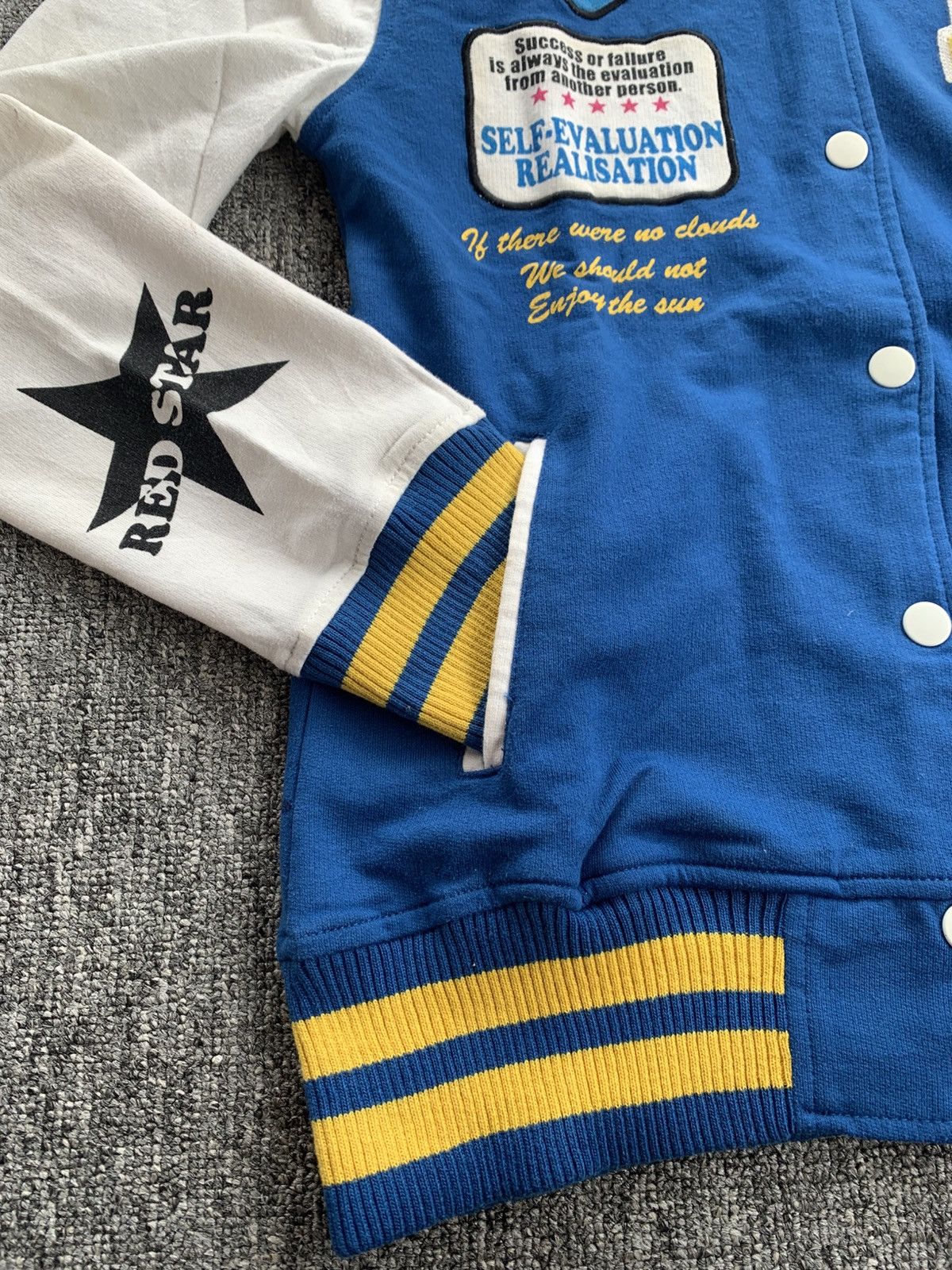Japanese Brand Rare Je Voudrais Gothic Emblem Poem Jacket with Hoodie Size L / US 10 / IT 46 - 6 Thumbnail