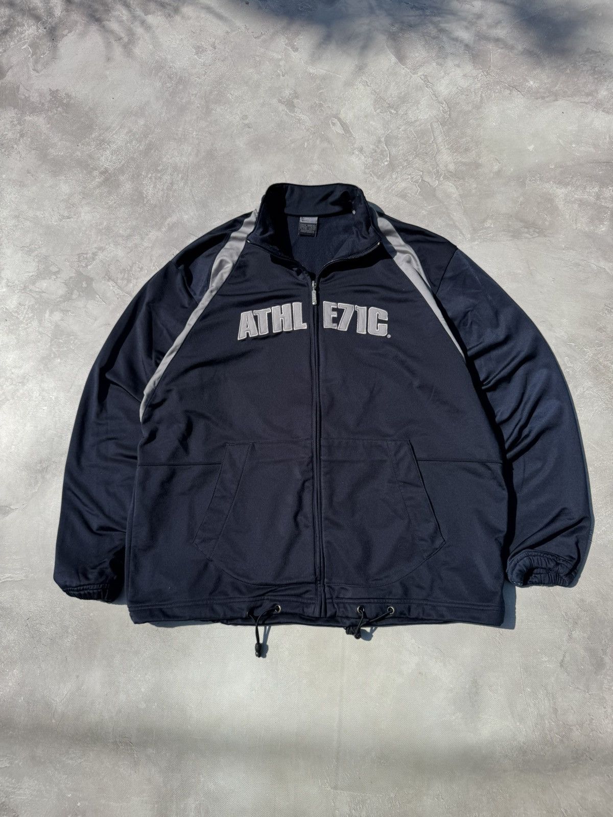 Nike Vintage Nike Athletic 71 90s Retro Track Jacket Size US XL / EU 56 / 4 - 1 Thumbnail