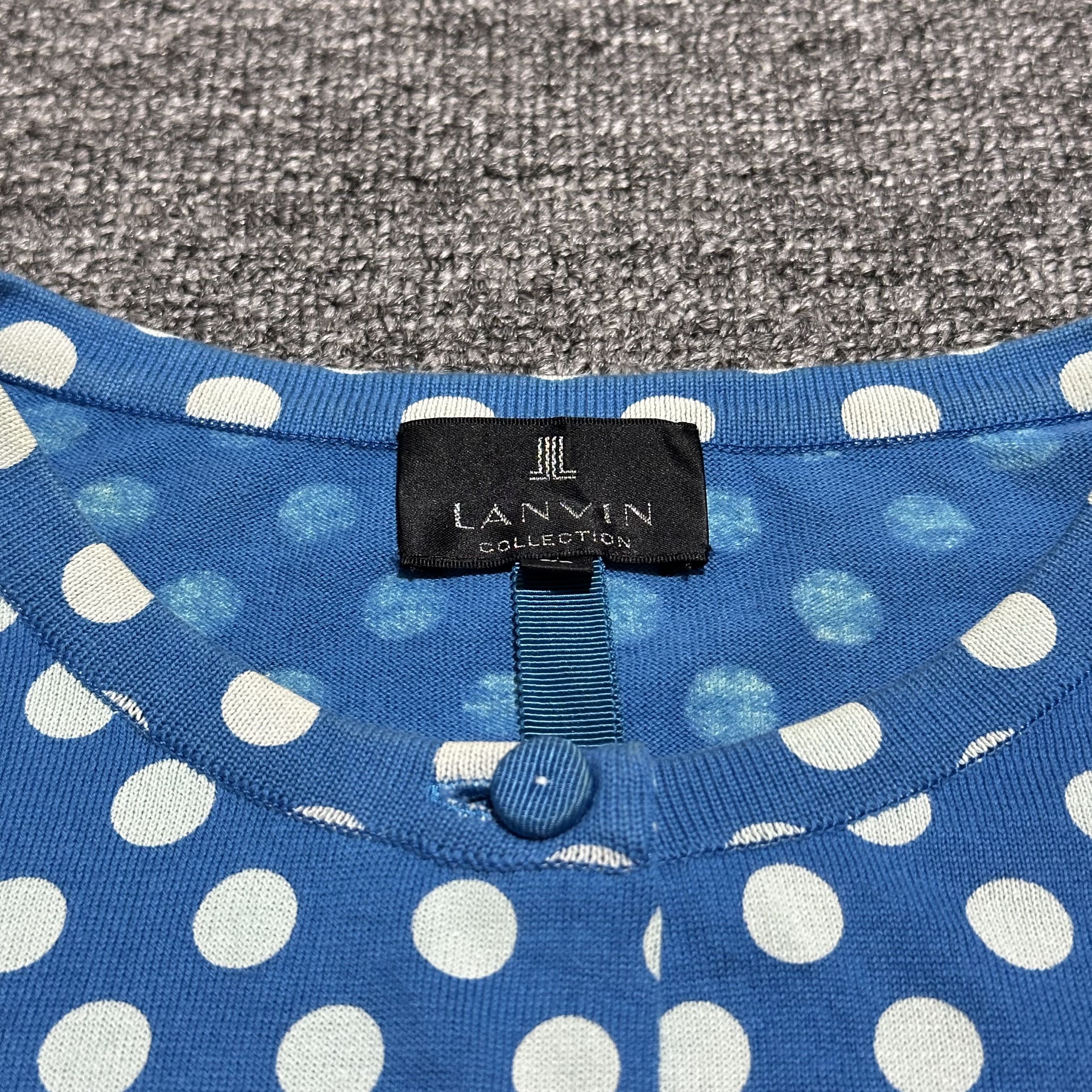 Lanvin Lanvin Polkadot Knitwear Size S / US 4 / IT 40 - 4 Thumbnail