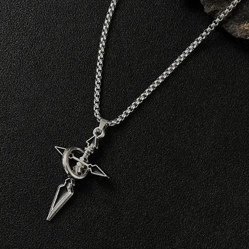Other Cross pendant men's necklace men's fashion brand Size ONE SIZE - 5 Thumbnail