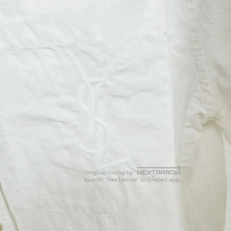Yves Saint Laurent YSL White Long Sleeve Women's Shirt XS Size . Size XS / US 0-2 / IT 36-38 - 2 Thumbnail