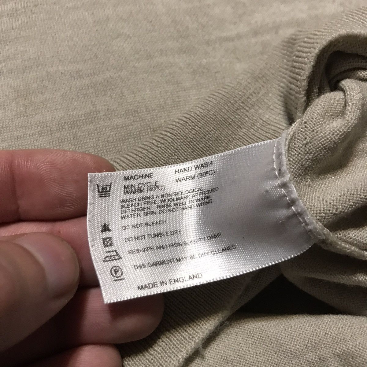 Designer × John Smedley John Smedley long sleeve sweater sweatshirt Men’s XL Size US XL / EU 56 / 4 - 6 Thumbnail