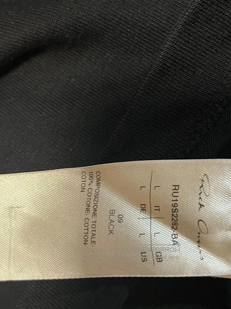 Rick Owens Rick Owens Bat Sleeve Long Short Sleeve. Size US L / EU 52-54 / 3 - 6 Thumbnail