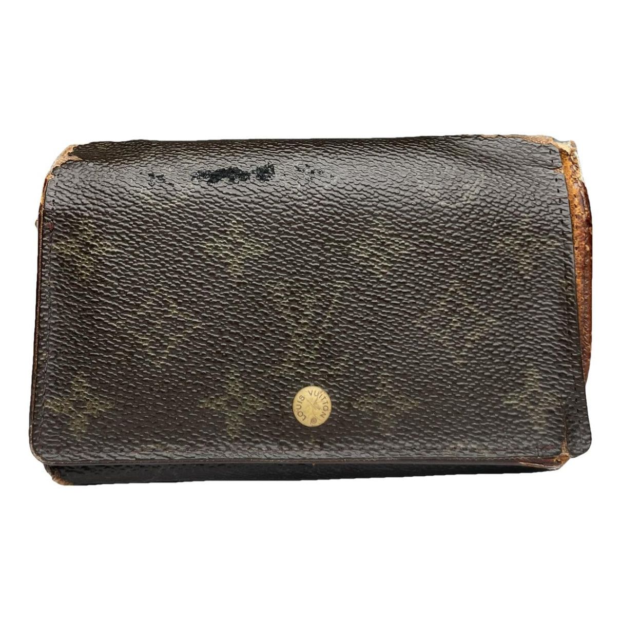 Louis Vuitton Alexandra Brown Leather Wallet Size ONE SIZE - 1 Thumbnail