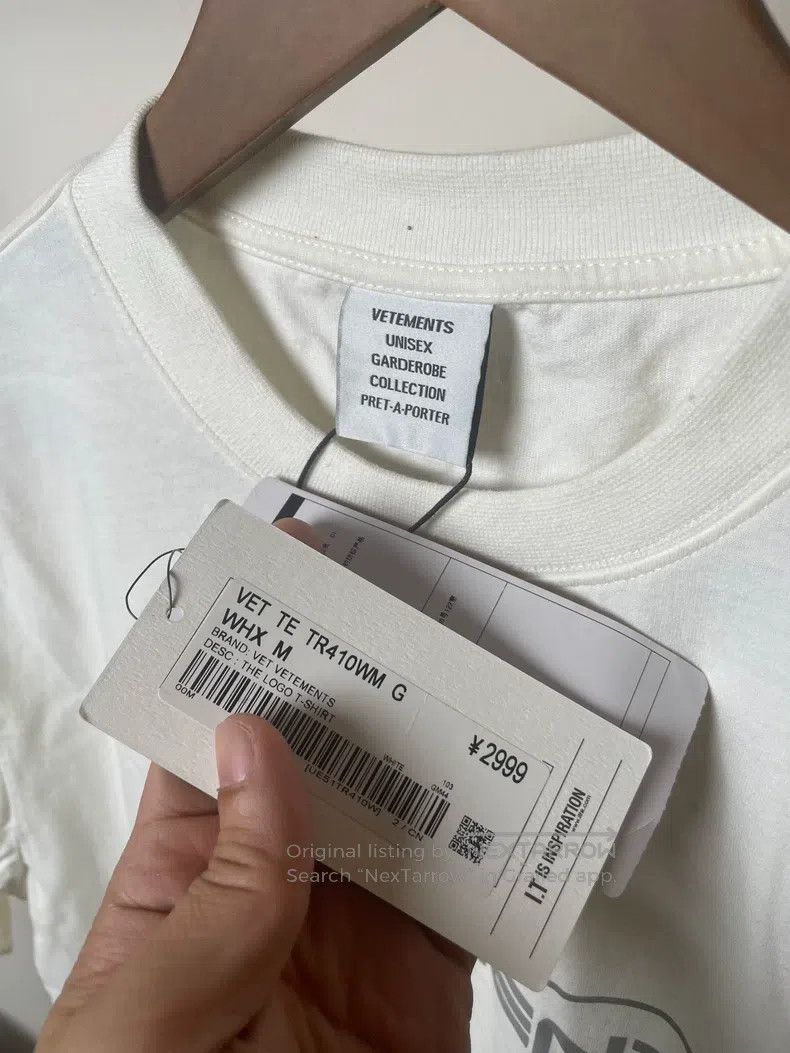 Vetements Vetements Branded Printed T-Shirt M Size Size US M / EU 48-50 / 2 - 2 Thumbnail