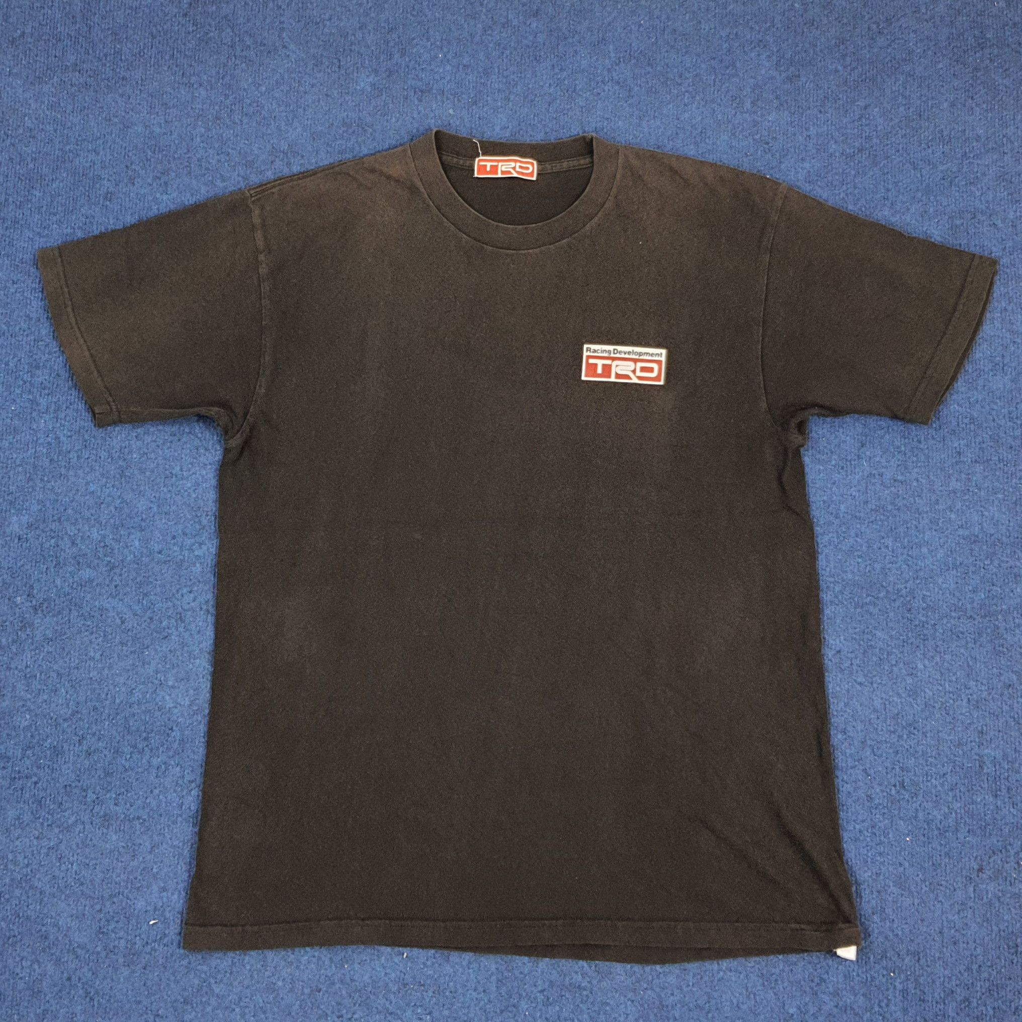 Japanese Brand × Vintage Vintage TRD Toyota Motor Sports Japan Racing Team Tshirt Size US L / EU 52-54 / 3 - 3 Thumbnail