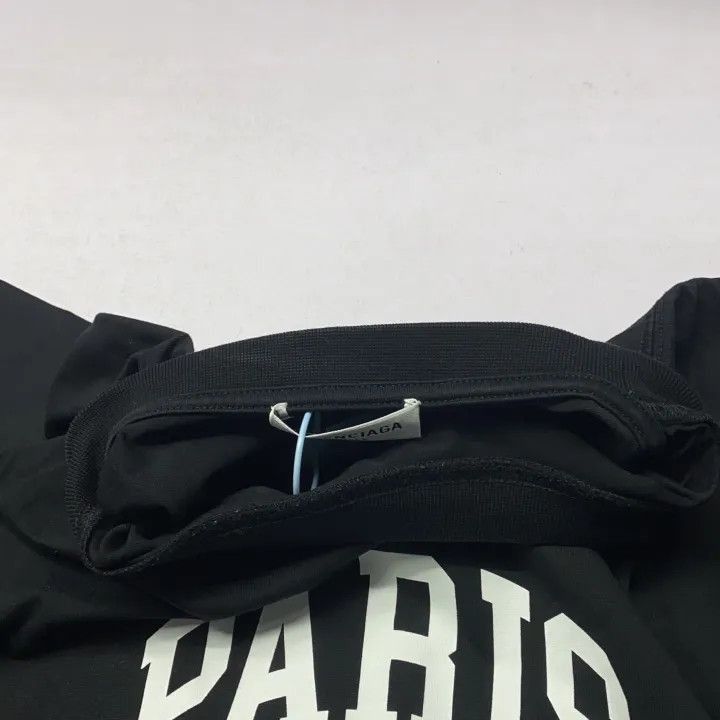 Balenciaga Balenciaga Paris Logo Graphic T-Shirt 0079-2507 Size L / US 10 / IT 46 - 7 Thumbnail