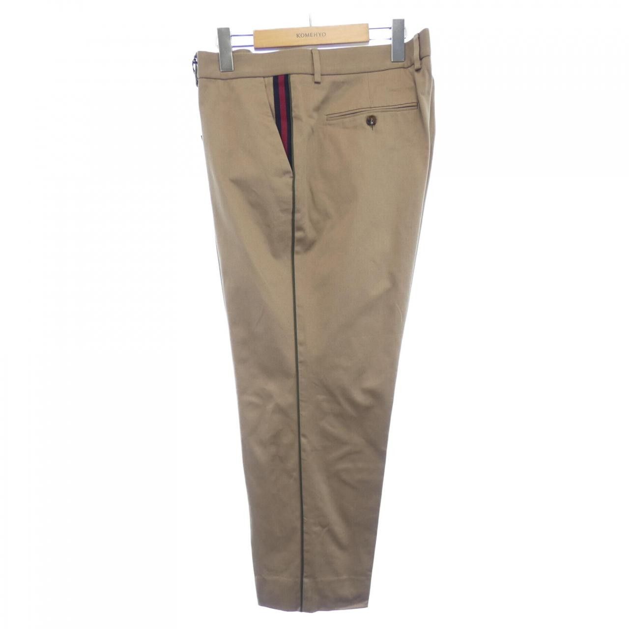 Gucci Gucci Gucci Cotton Pants Textile Pants 468518Z3732 DUTY FREE for USA Size ONE SIZE - 1 Thumbnail