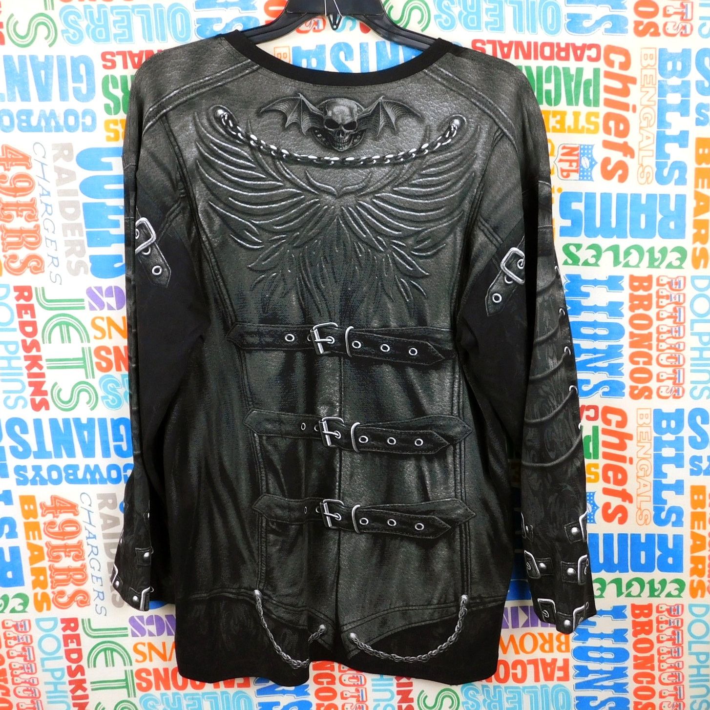 GOTHBOICLIQUE Spiral Direct Goth Metal All Over Print Long Sleeve Tee 2XL Size US XXL / EU 58 / 5 - 2 Thumbnail