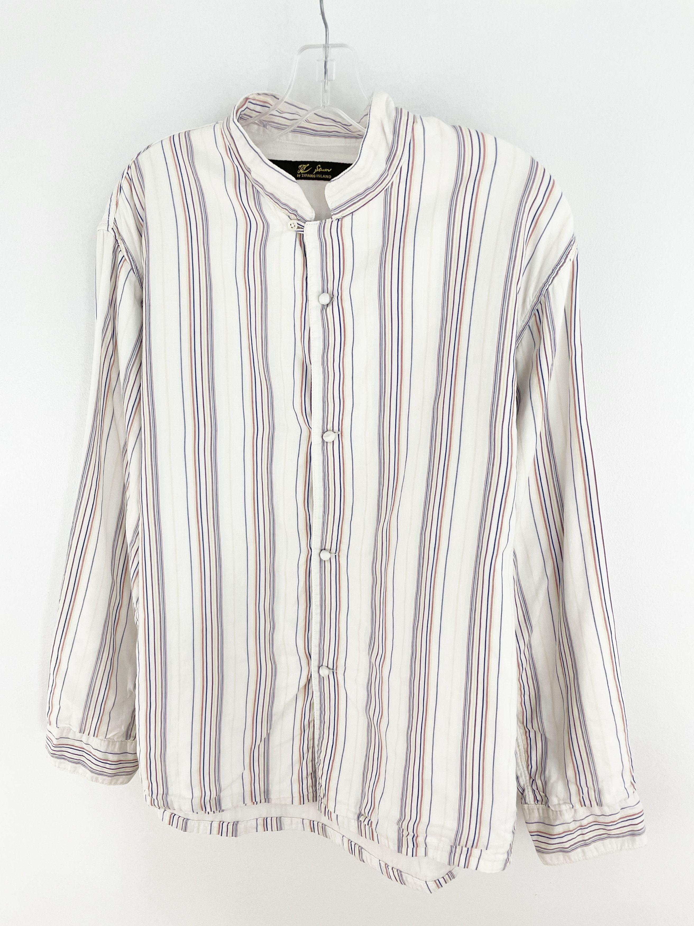 Kapital Striped Shirt Size US L / EU 52-54 / 3 - 2 Thumbnail