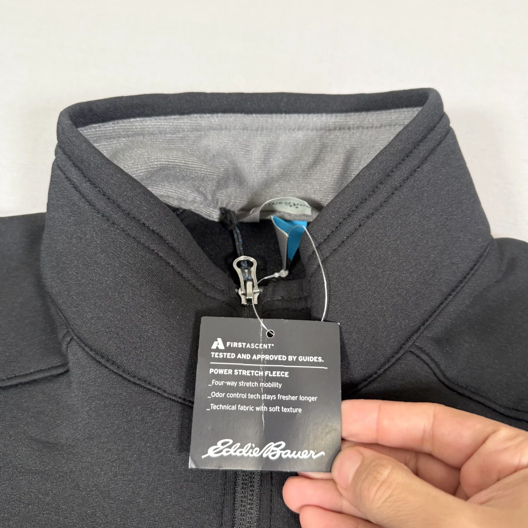 Eddie Bauer Eddie Bauer First Ascent Outpace Flex Vest Mens M Black Zip Up Lined Pockets Outdoor Hiking Outdoorwear Regular Fit Size US M / EU 48-50 / 2 - 4 Thumbnail
