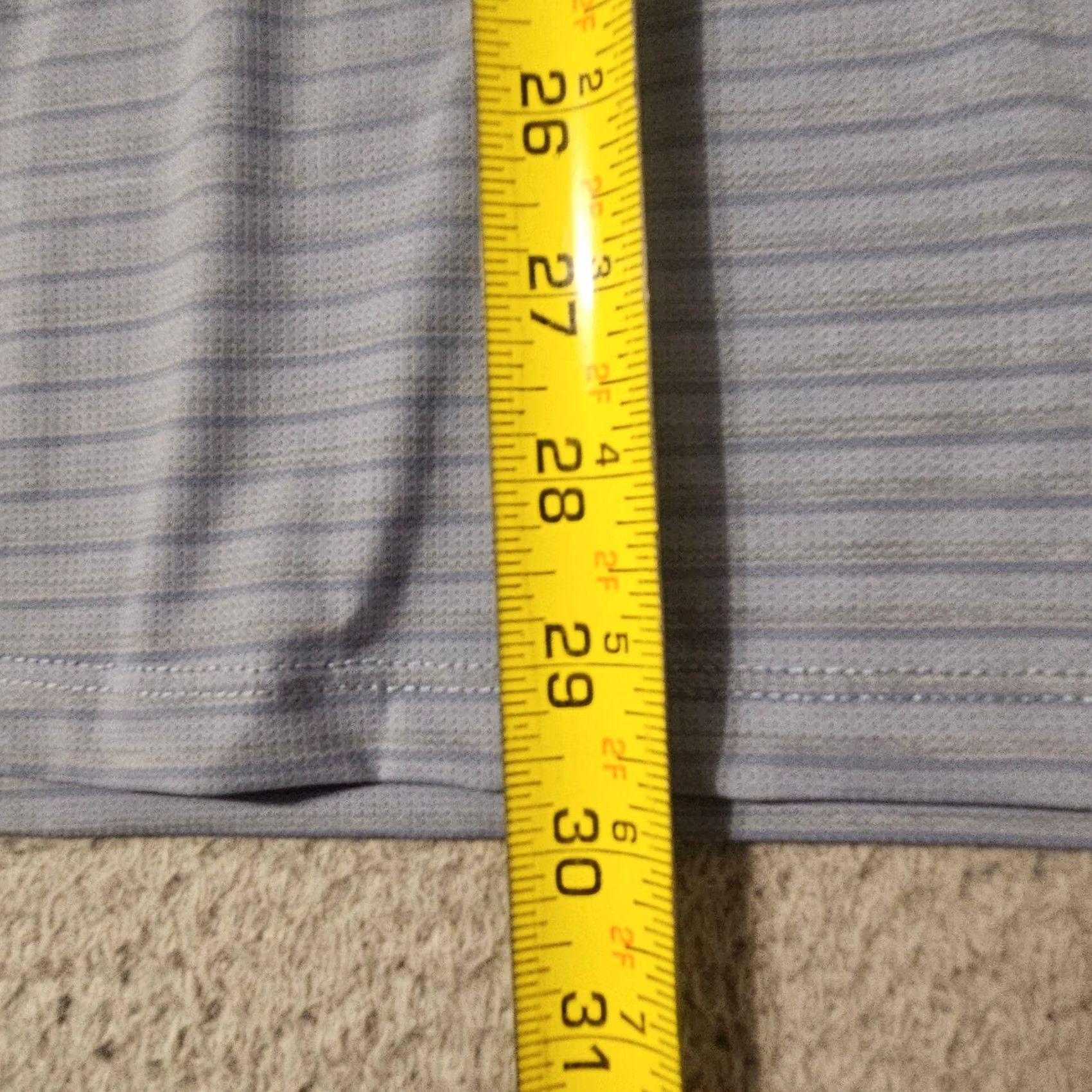 Vintage Zyia Active Mens Polo Blue Gray Large Storm Sport Ventilation Collar 8502L Size US L / EU 52-54 / 3 - 6 Thumbnail