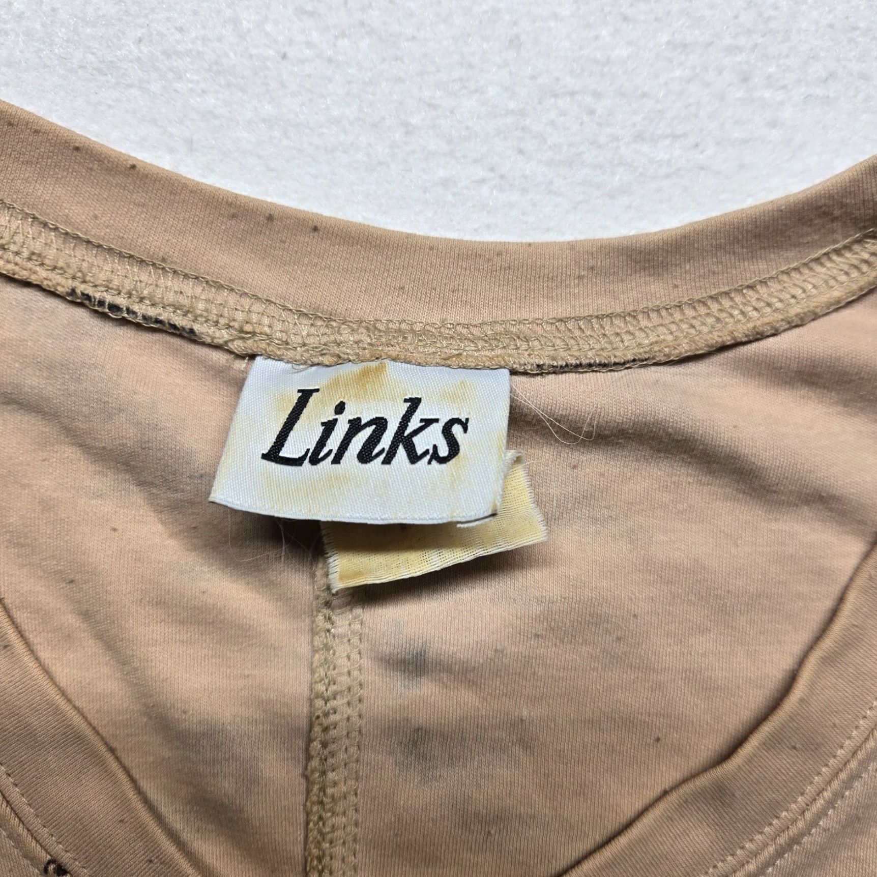 Vintage Links Sweater Aztec Pullover Adult 3X Brown Oversized Womens 3X Aztec-Style Pullover Sweater Brown 3X Womens Size XXL / US 16-18 / IT 52-54 - 3 Thumbnail