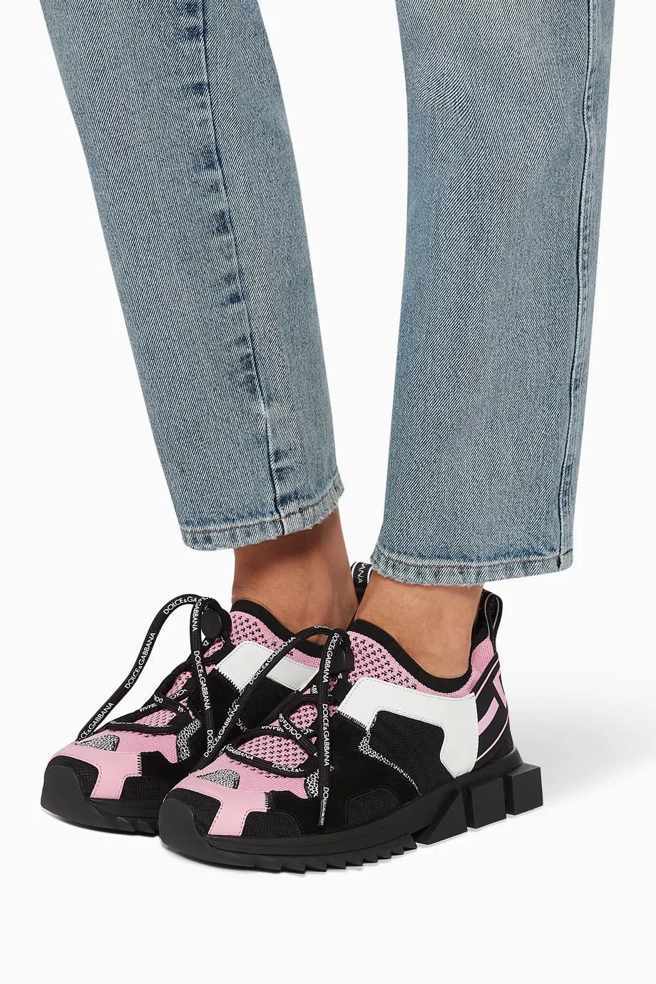 Dolce & Gabbana o1y0925 Low-Top Sneakers in Multicolor Size US 6.5 / IT 36.5 - 5 Thumbnail