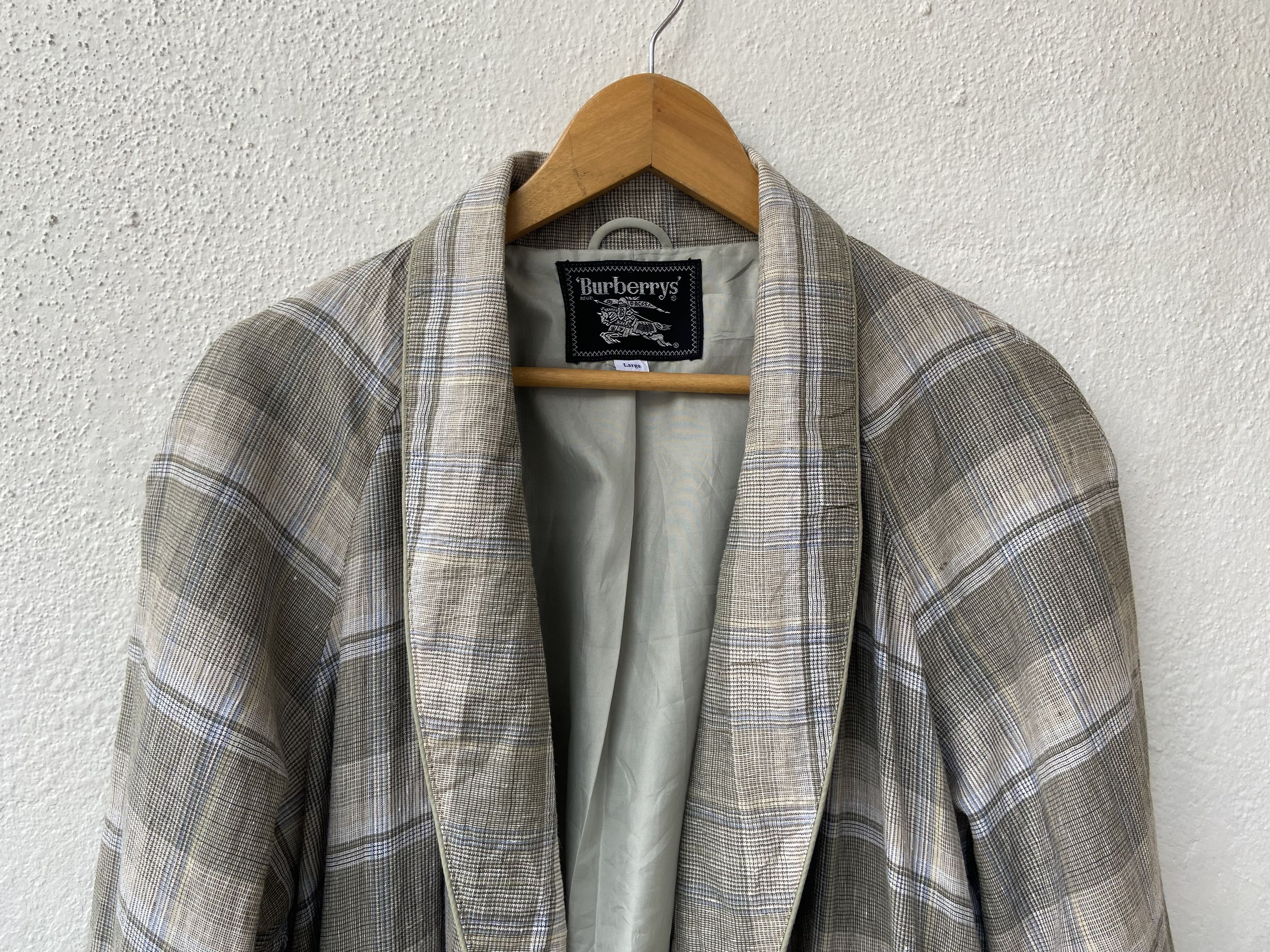Burberry Vintage Burberrys Block Wrap Robe Size US L / EU 52-54 / 3 - 10 Thumbnail