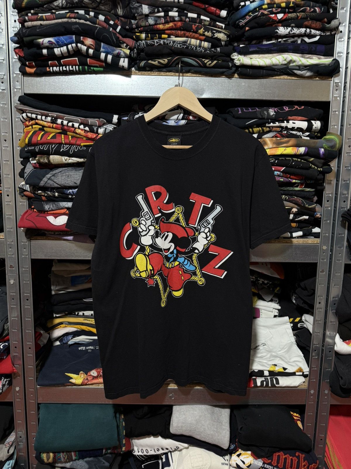Corteiz Rare Corteiz Micky Mouse Wit Da Blickey T-Shirt Y2K Hype Size US L / EU 52-54 / 3 - 1 Thumbnail