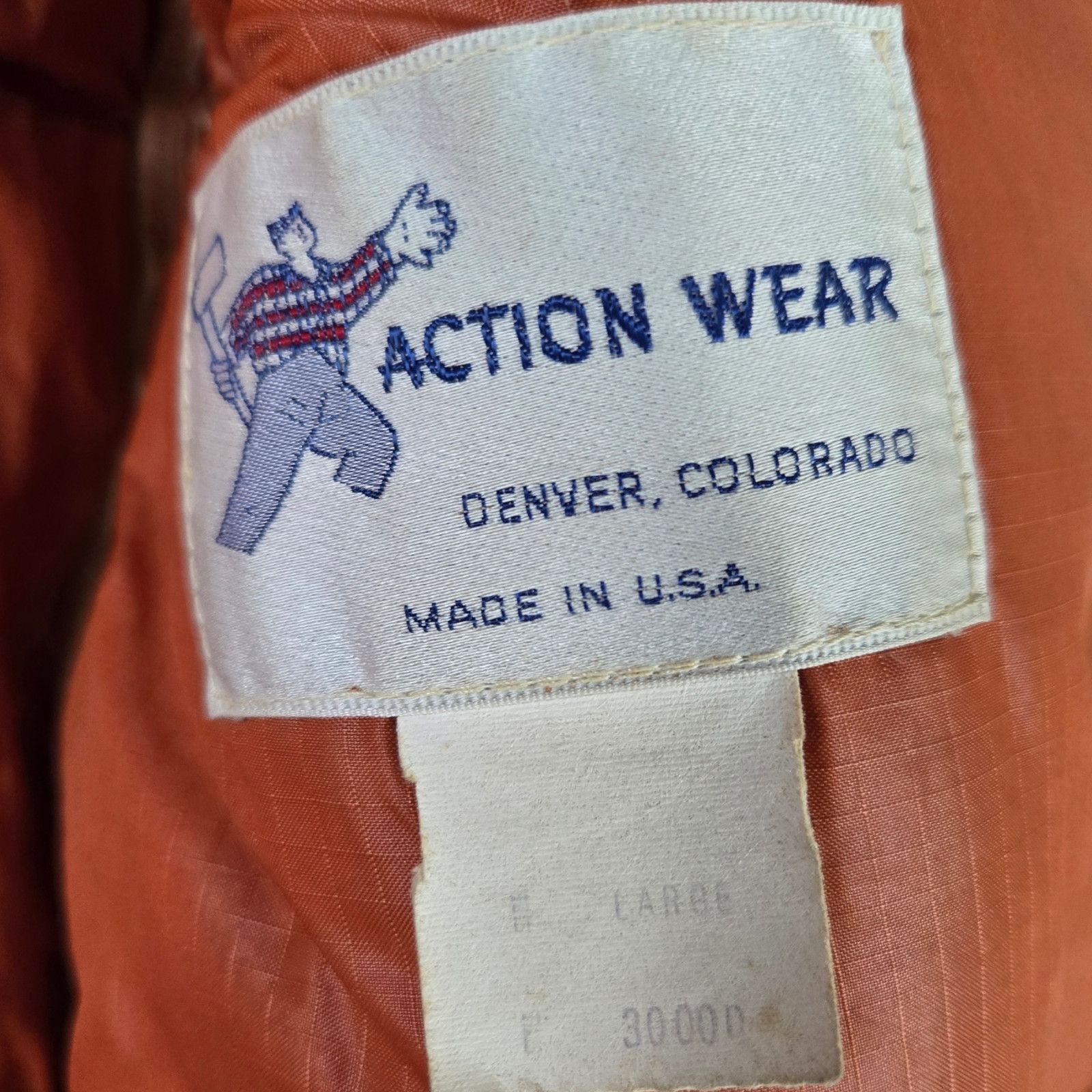 Vintage 70s Tan Goose Down USA Made Puffer Jacket Size Large Size US L / EU 52-54 / 3 - 9 Thumbnail