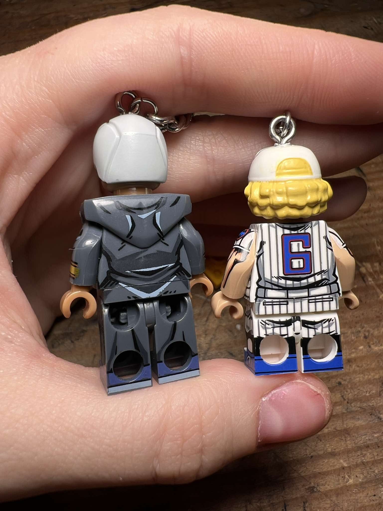 Anime Jojo Pucci Emporio anime mini figurine keychain keyring Size ONE SIZE - 7 Thumbnail