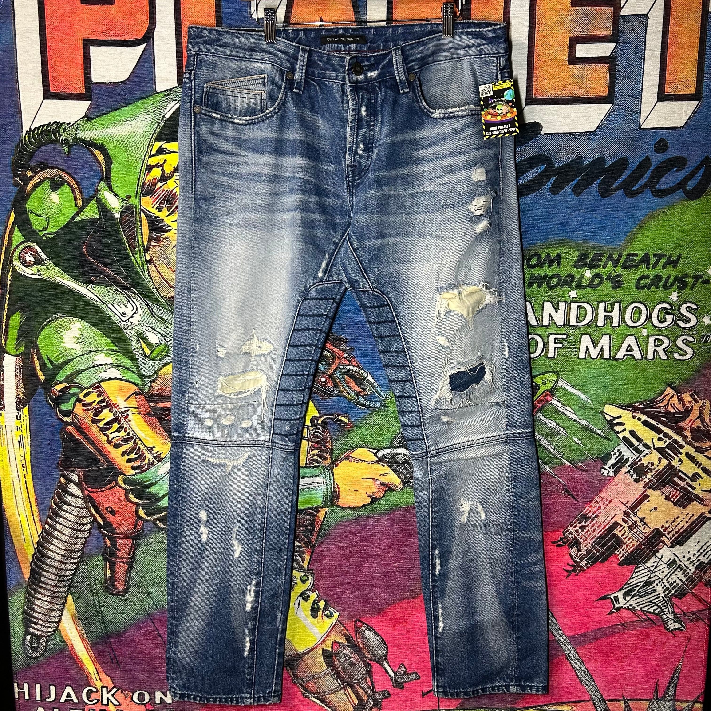 Cult Of Individuality Cult of Individuality Distressed Denim Size 36” Size US 36 / EU 52 - 1 Thumbnail