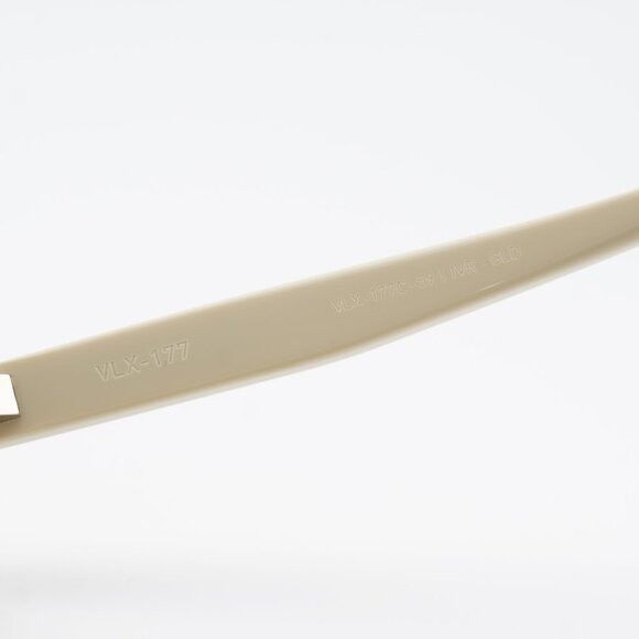 Valentino Valentino VLX-177C Eyeglasses White/Gold 59mm Square Frame Size ONE SIZE - 8 Thumbnail