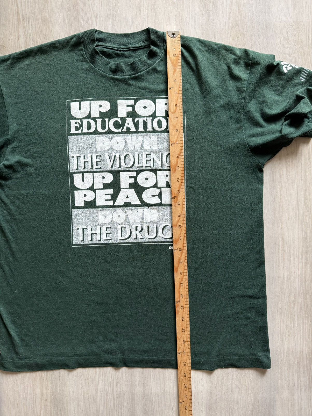 Vintage Rare 90s Rap-A-Lot Records Care-A-Lot Drugs/ Violence Sz L Size US L / EU 52-54 / 3 - 7 Thumbnail