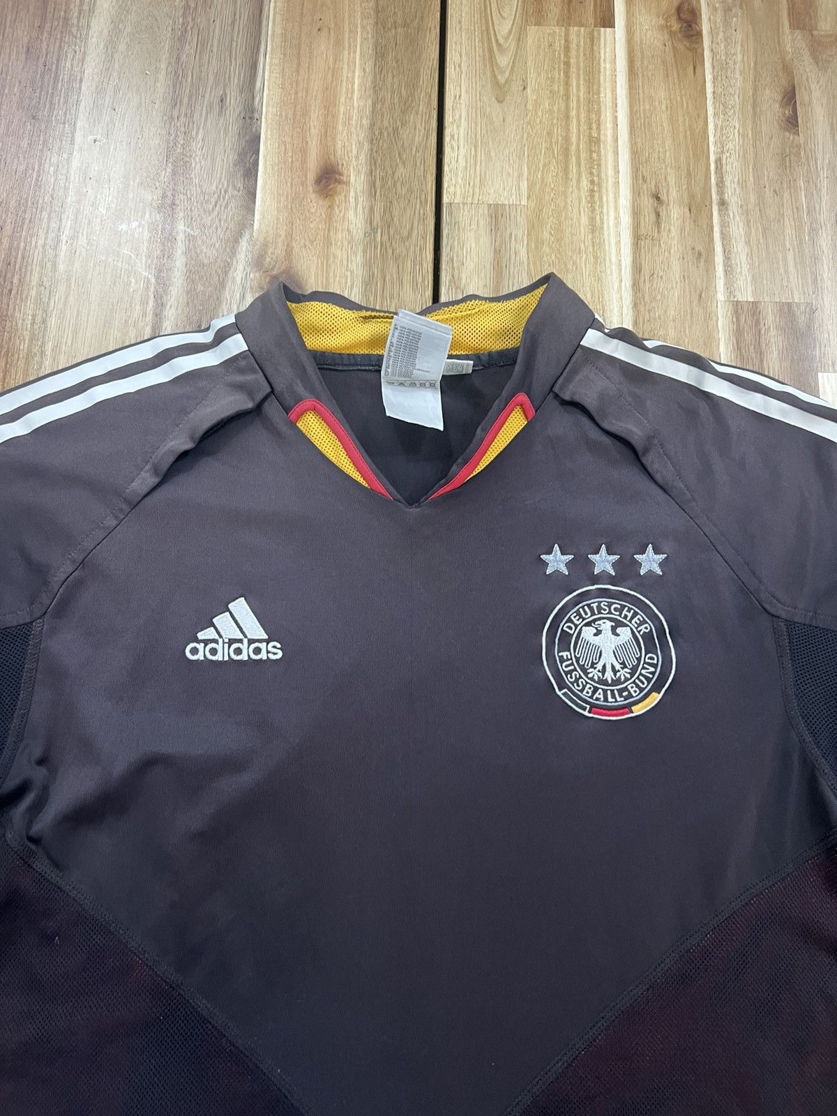 Adidas × Vintage Vintage Adidas German Jersey Size US L / EU 52-54 / 3 - 2 Thumbnail