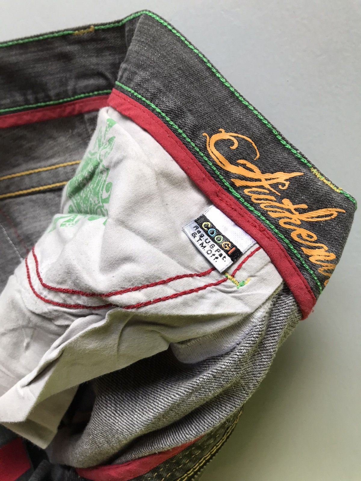 Coogi Vintage Coogi crazy king & joker embroidered denim Size US 44 / EU 60 - 8 Thumbnail