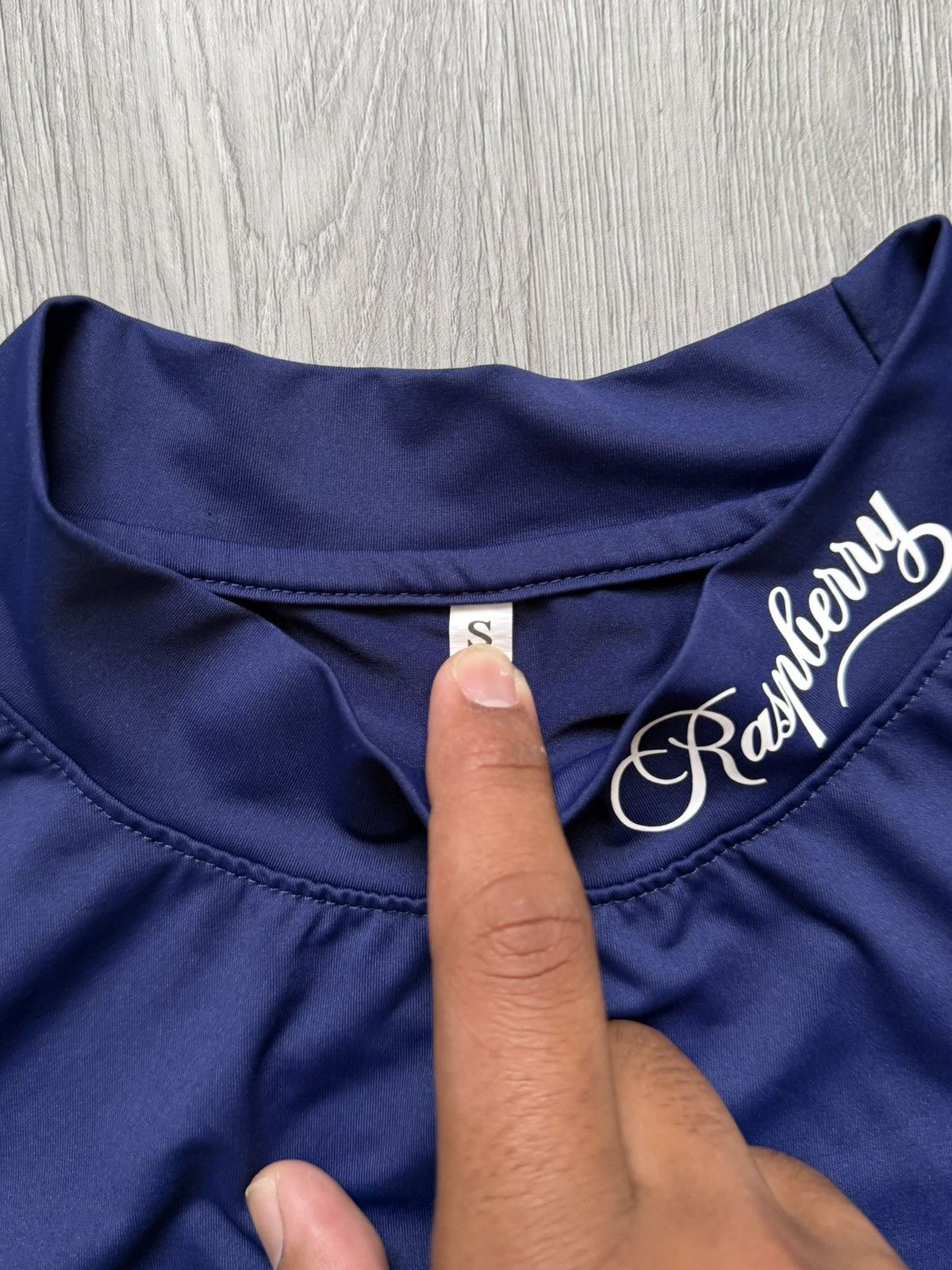 The GV Gallery Raspberry Hills Navy Sleeveless Tank Top - Mens Size Small Size US S / EU 44-46 / 1 - 3 Thumbnail