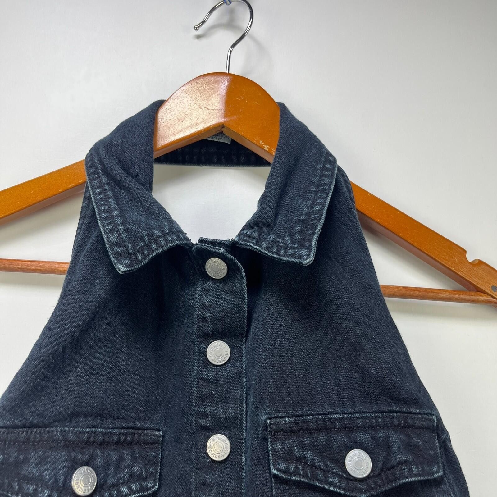 UNIONBAY Vintage Unionbay Halter Tank Crop Top Womens Small Size S / US 4 / IT 40 - 4 Thumbnail