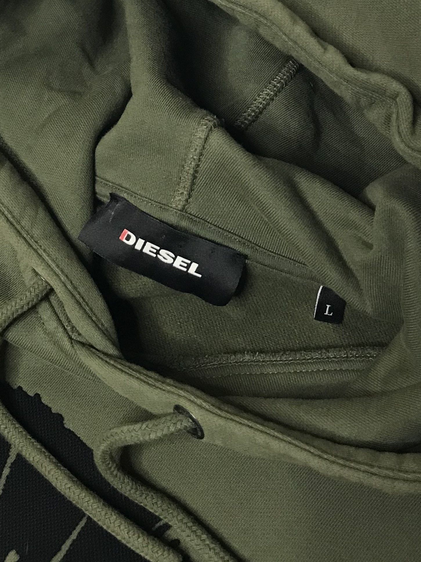 Diesel Diesel Mens Hoodie Pullover Only The Brave Collection Size US L / EU 52-54 / 3 - 8 Thumbnail