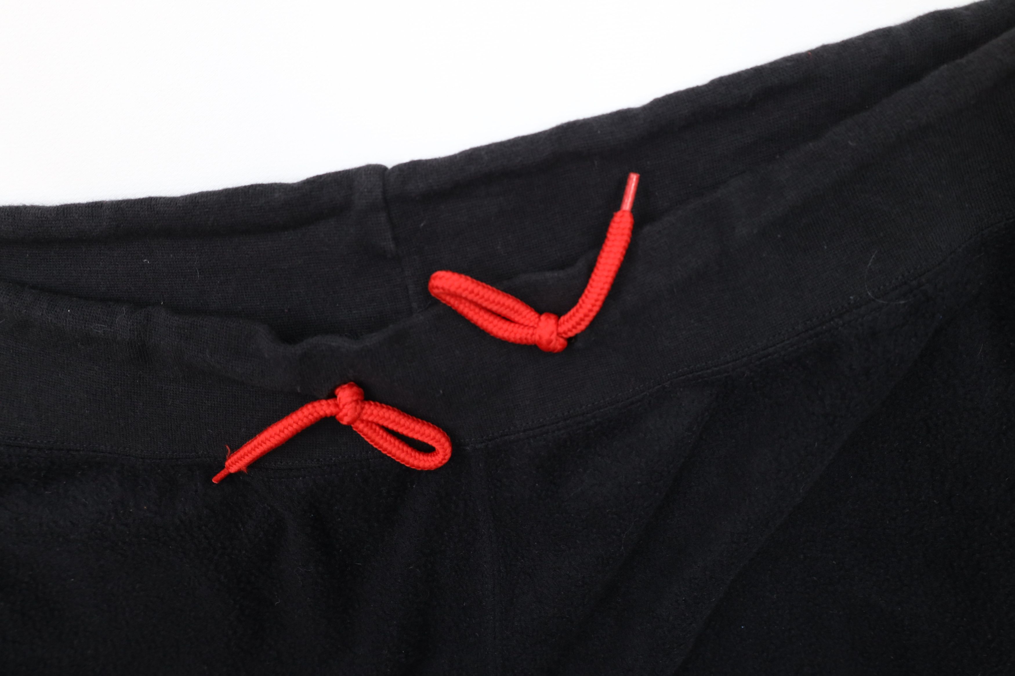 Marlboro Vintage 90s Marlboro Compass Fleece Joggers Pants Black Size US 40 / EU 56 - 6 Thumbnail
