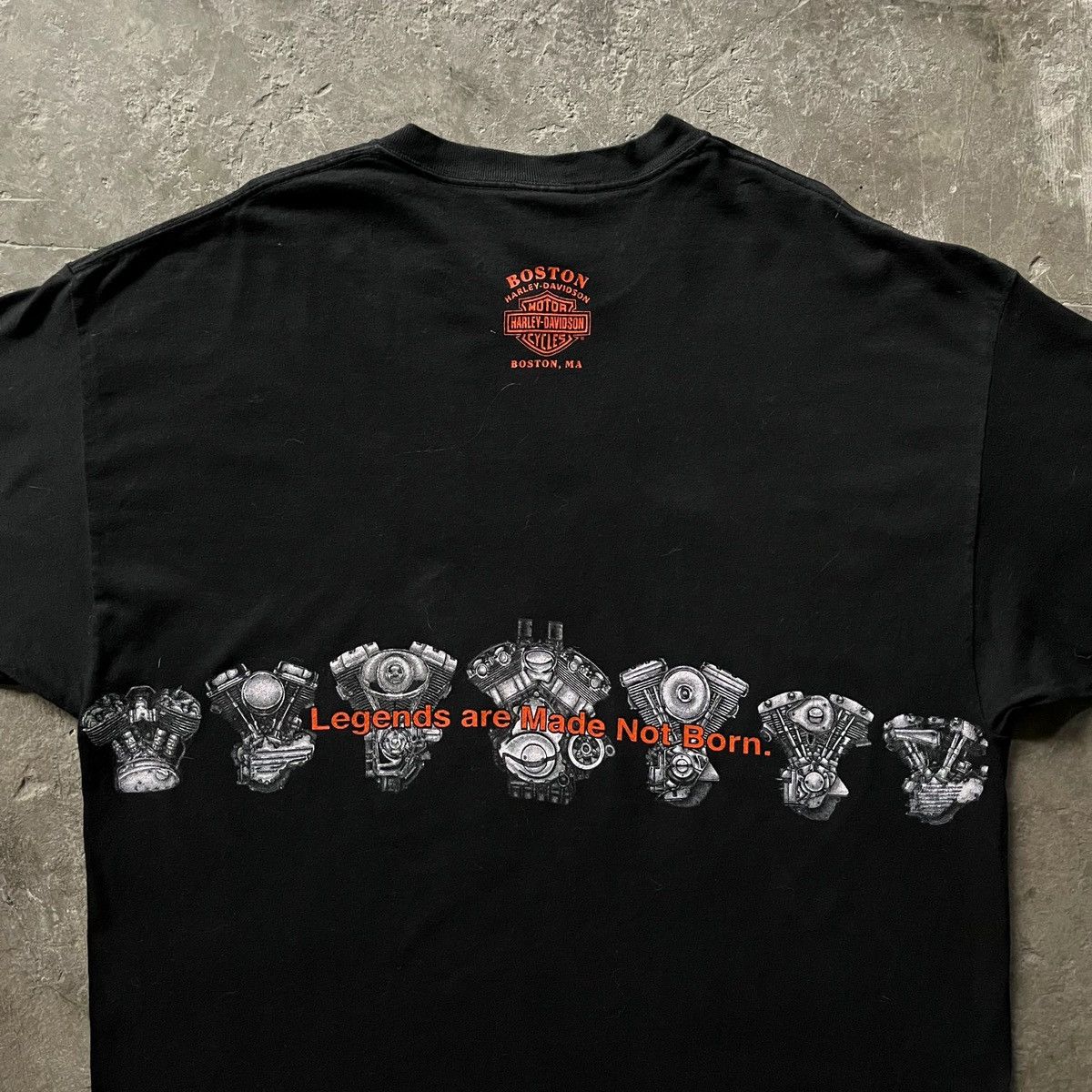 Harley Davidson × Vintage Harley Davidson “legend are made not born” tee 2002 Size US XL / EU 56 / 4 - 4 Thumbnail