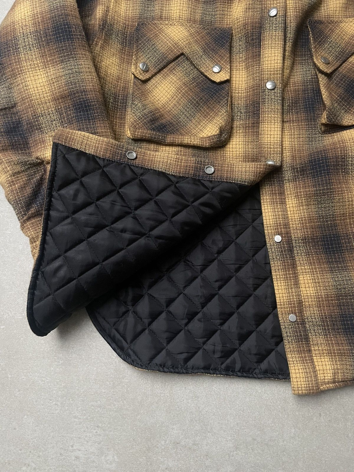Rhude RHUDE Flannel Snap Checkered Jacket Large Size US L / EU 52-54 / 3 - 3 Thumbnail