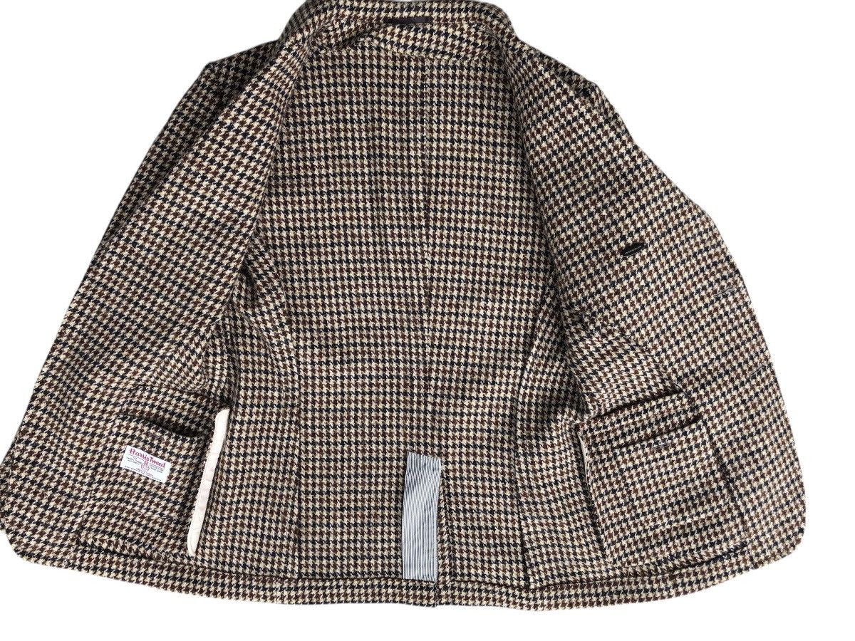 Harris Tweed Harris Tweed Wool Blazer Coat Jacket Size 46S - 7 Thumbnail