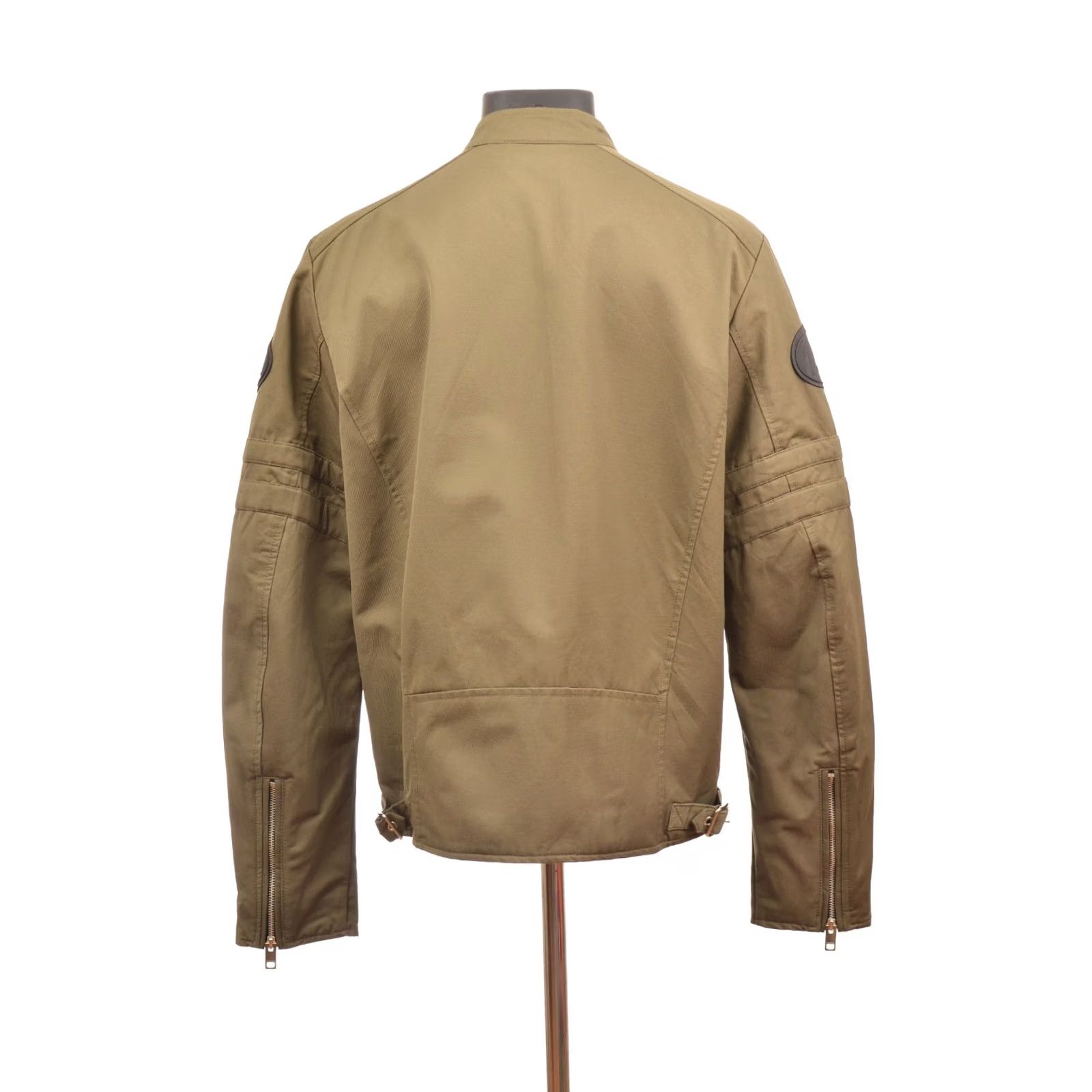 Diesel Diesel J-Glory Green Full-Zip Biker Jacket Size L Mens Size US L / EU 52-54 / 3 - 5 Thumbnail
