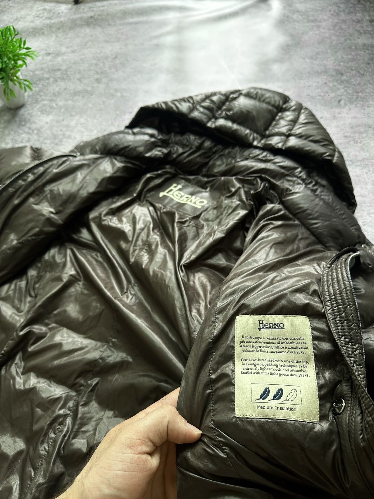 Herno Herno Luxury Down Hooded Puffer Y2K Coat Jacket Size M / US 6-8 / IT 42-44 - 9 Thumbnail