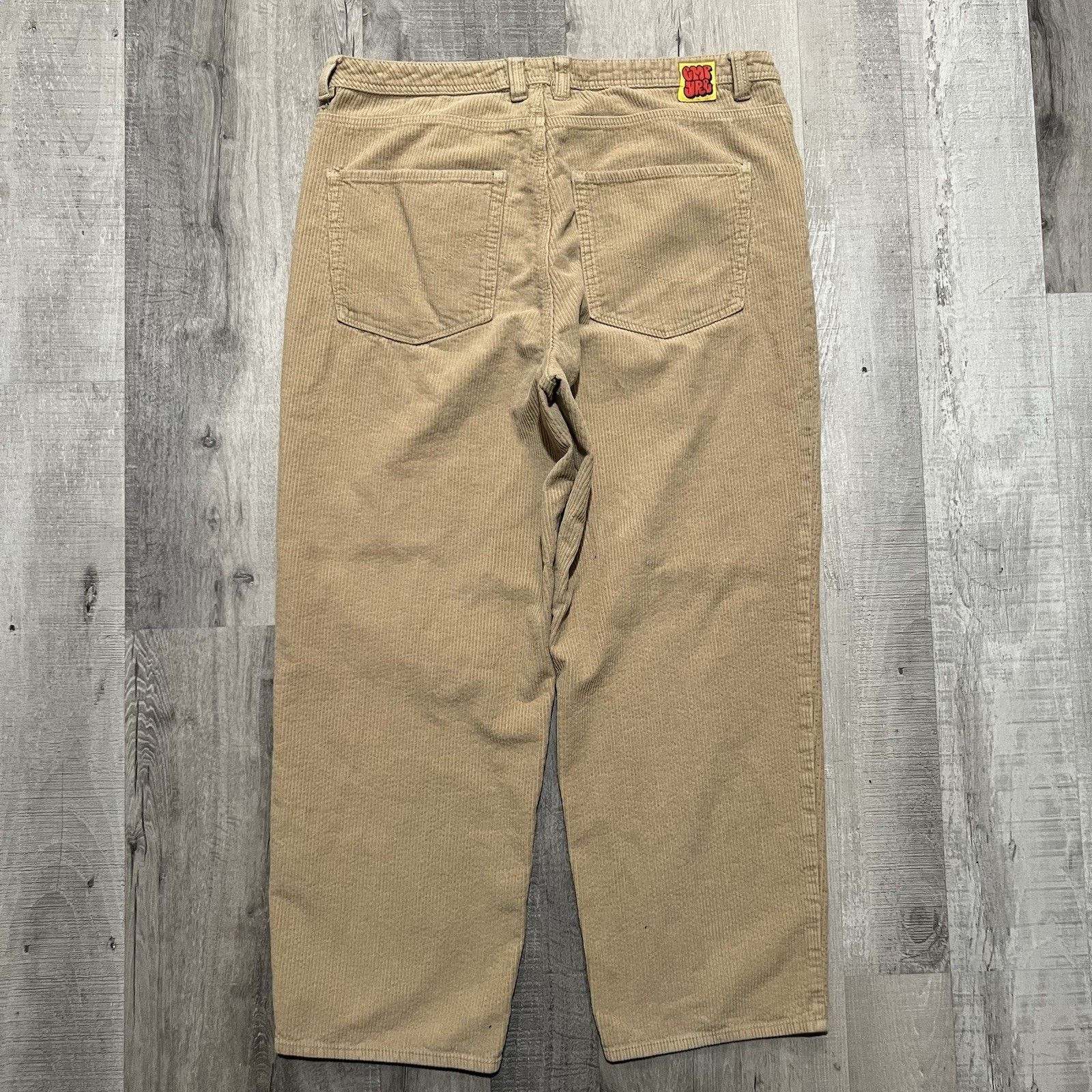 Empyre Empyre Baggy Corduroy Skater Pants Faded Wide Leg Grunge 38 Size US 38 / EU 54 - 2 Thumbnail
