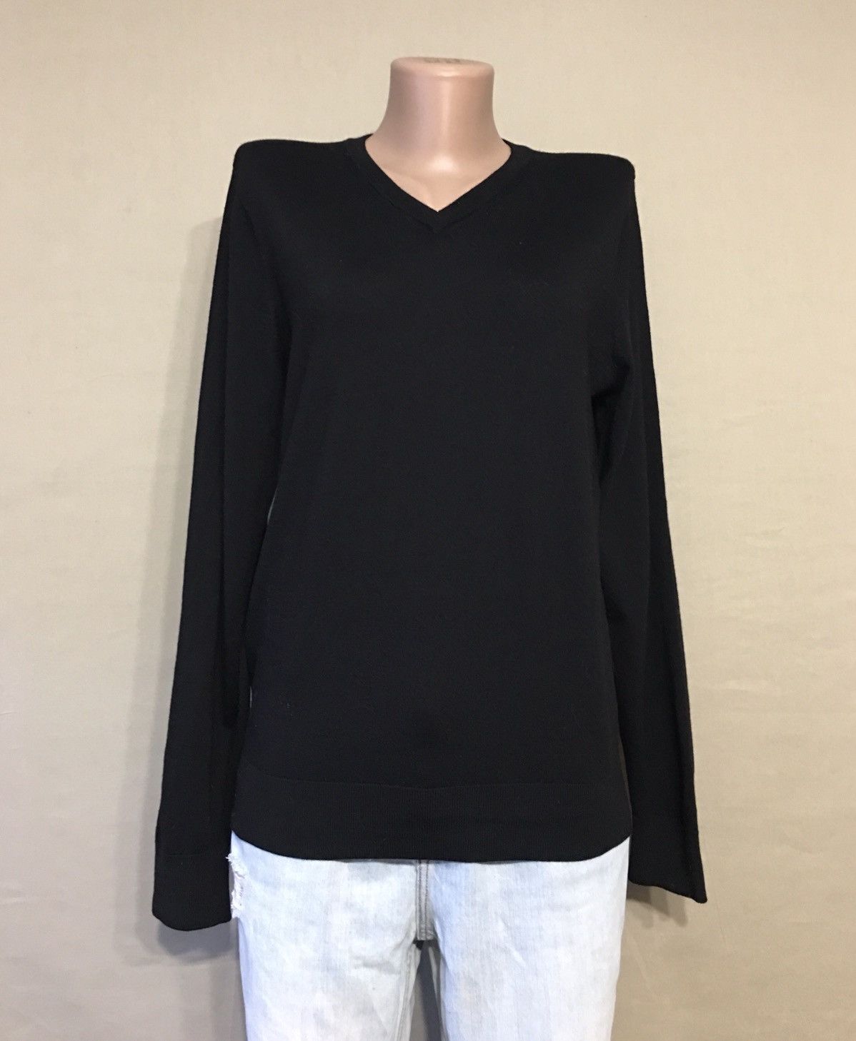Other FALCONERI Italy Black Wool Blend Sweater Size M / US 6-8 / IT 42-44 - 1 Thumbnail
