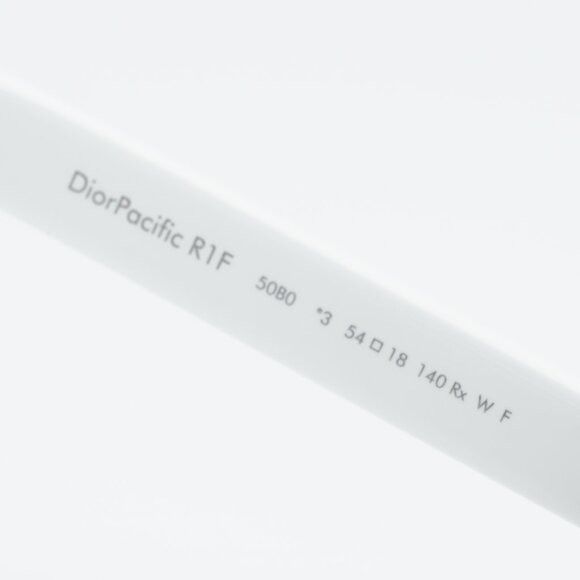 Dior Dior DIORPACIFIC R1F 50B0 Sunglasses White Oval Frame Size ONE SIZE - 8 Thumbnail
