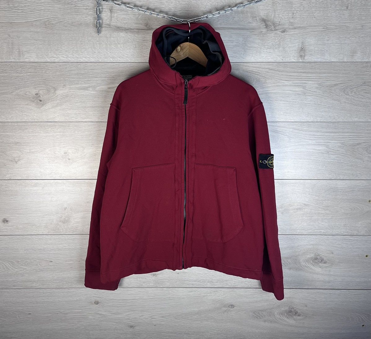 Stone Island Vintage men Zip-up hoodie Stone Island made in Italy size L Size US L / EU 52-54 / 3 - 1 Thumbnail