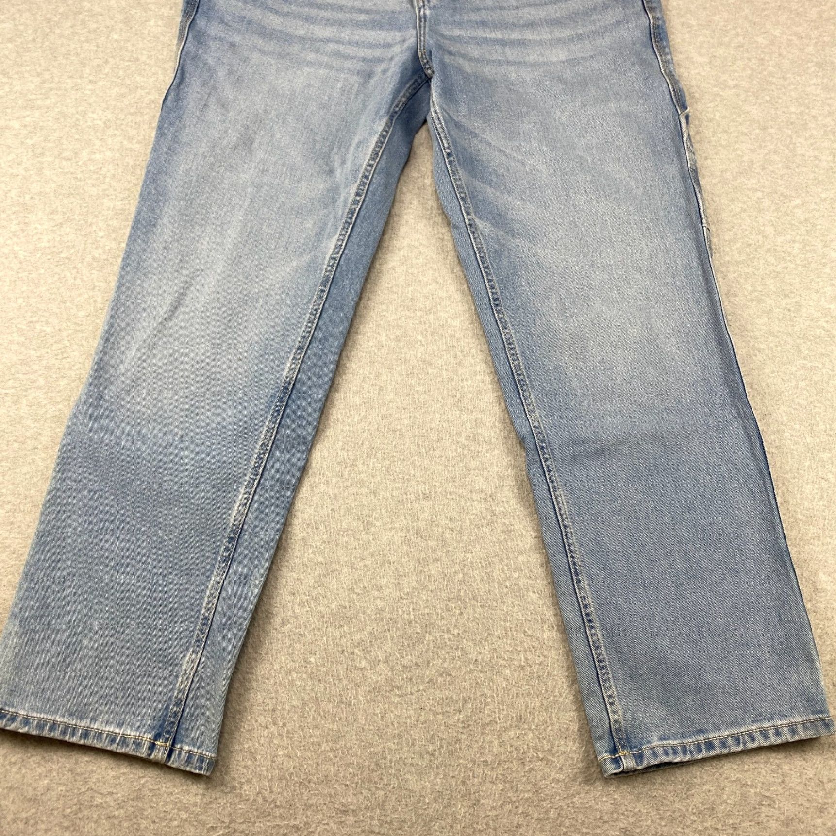 Essentials Amazon Essentials Jeans Mens 34X30 Blue Cuffed 5-Pocket Slim Stretch Straight Leg Denim Casual Pants Jeans Mens Blue 34x30 Size US 34 / EU 50 - 4 Thumbnail