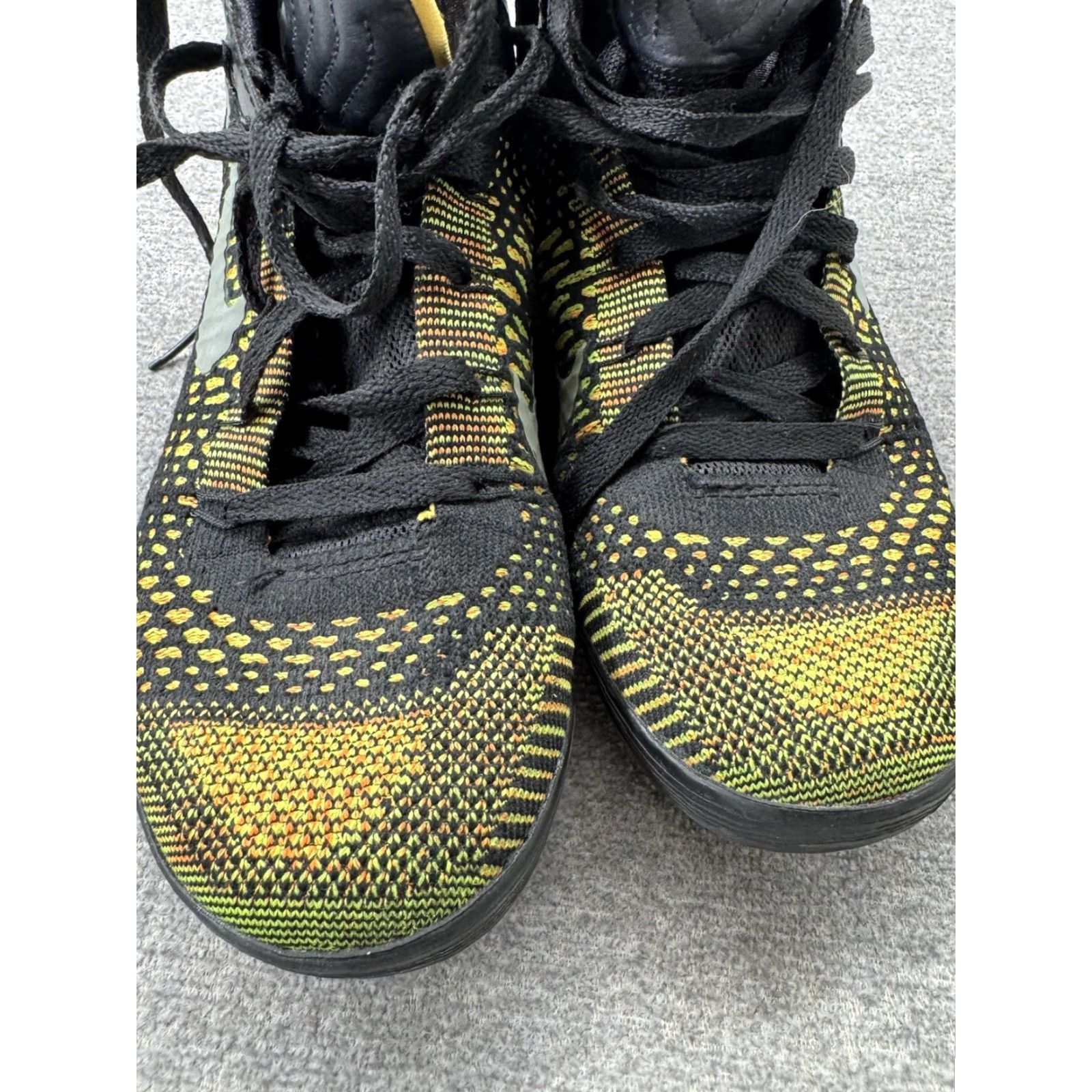Nike Nike Kobe 9 Elite Inspiration Sneaker 7.5 Men Black Flyknit 2014 Kobe 9 Elite 630847-004 Size US 8 / EU 41 - 6 Thumbnail