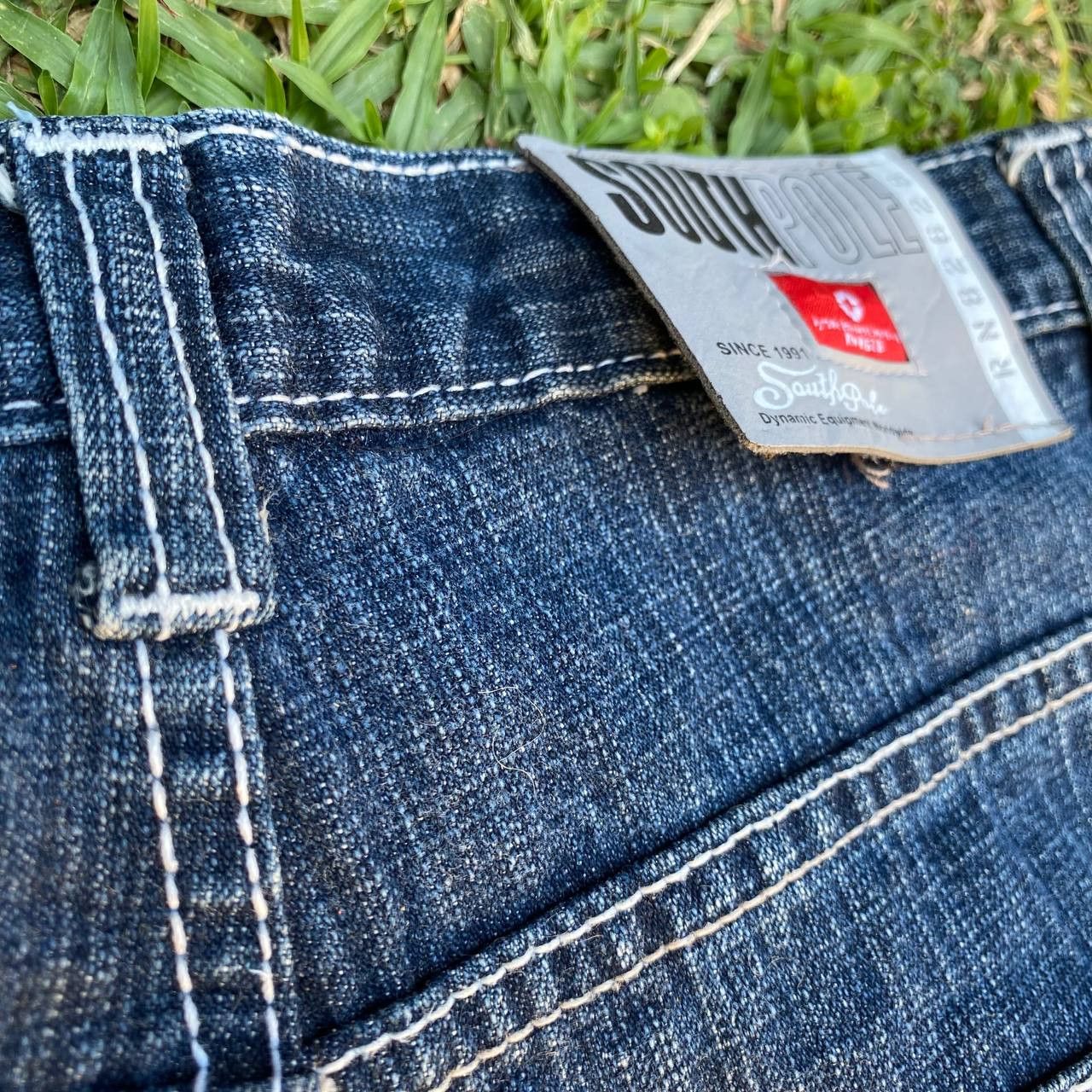 If Six Was Nine × Le Grande Bleu (L.G.B.) × Southpole Vintage Southpole Loose Fit Denim Jeans Size US 30 / EU 46 - 5 Thumbnail