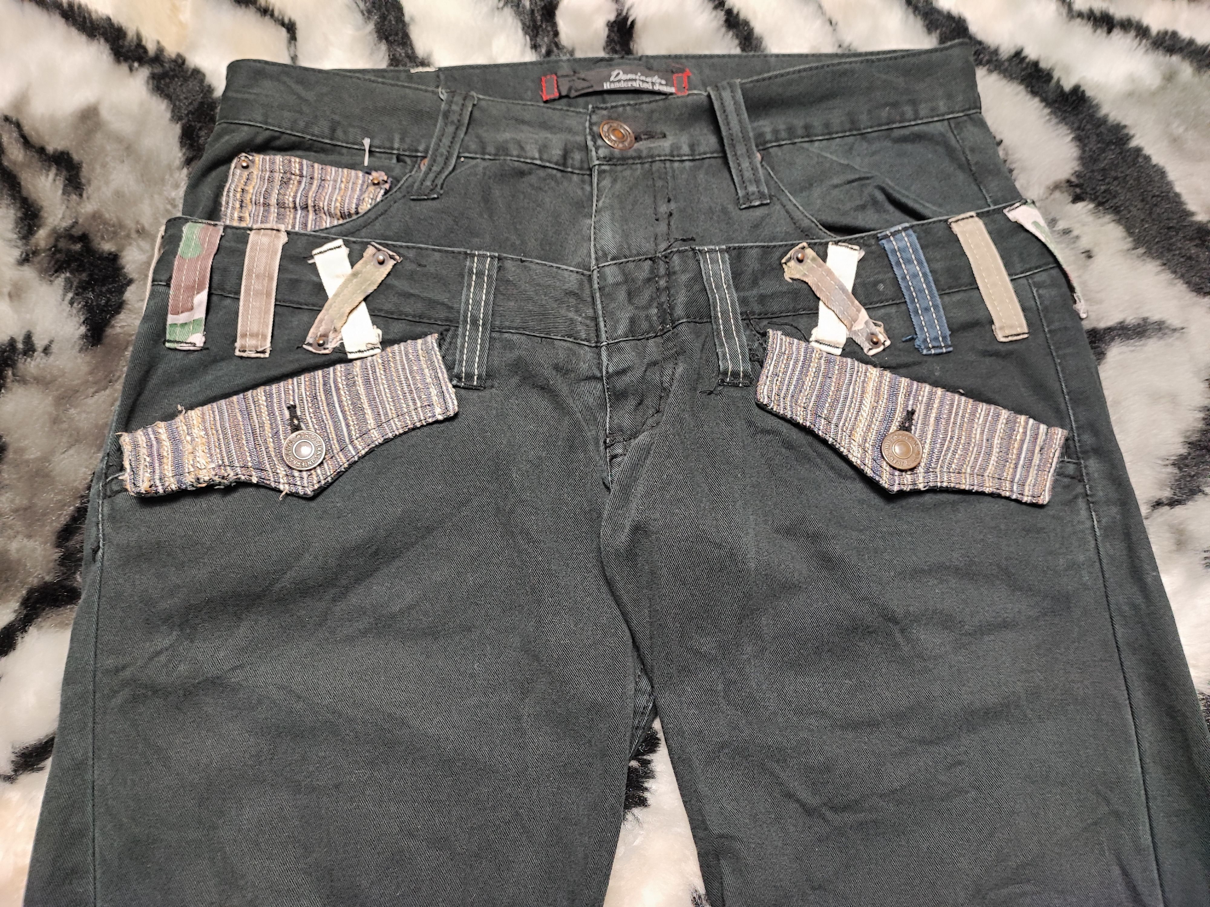 If Six Was Nine × Japanese Brand DOMINATE HANDCRAFTED DOUBLE WAIST JEANS Size US 30 / EU 46 - 3 Thumbnail